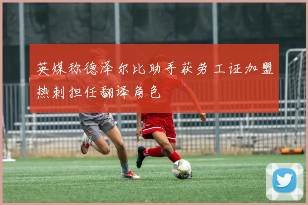 英媒称德泽尔比助手获劳工证加盟热刺担任翻译角色